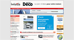 Desktop Screenshot of batipole.com